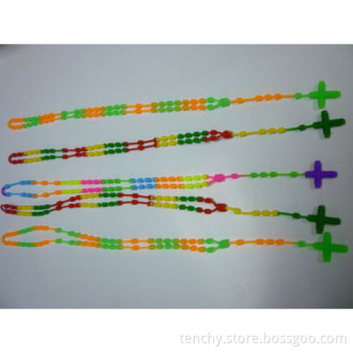 Religious necklace, made from silicone, shapes and colors are customizedNew